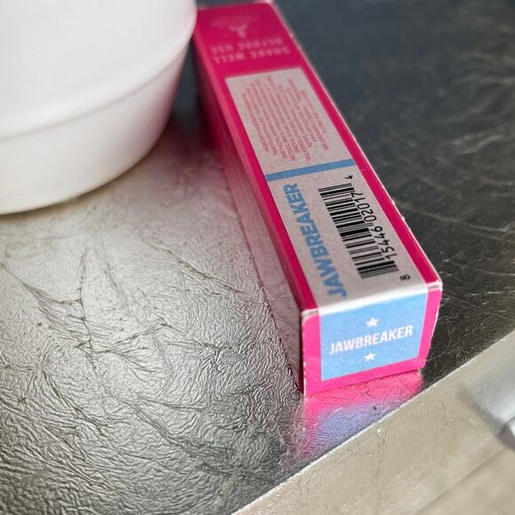 Jeffree Star Velour Liquid Matte Jawbreaker Bright Blue Baby Blue Lipstick New - Picture 5 of 5